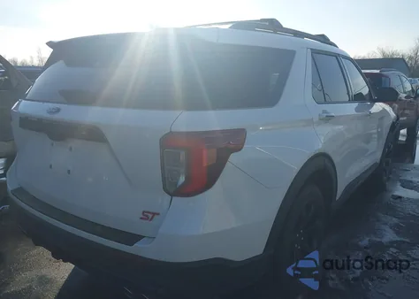 2021 Ford Explorer St from USA, damaged, VIN 1FM5K8GC8MGC27105